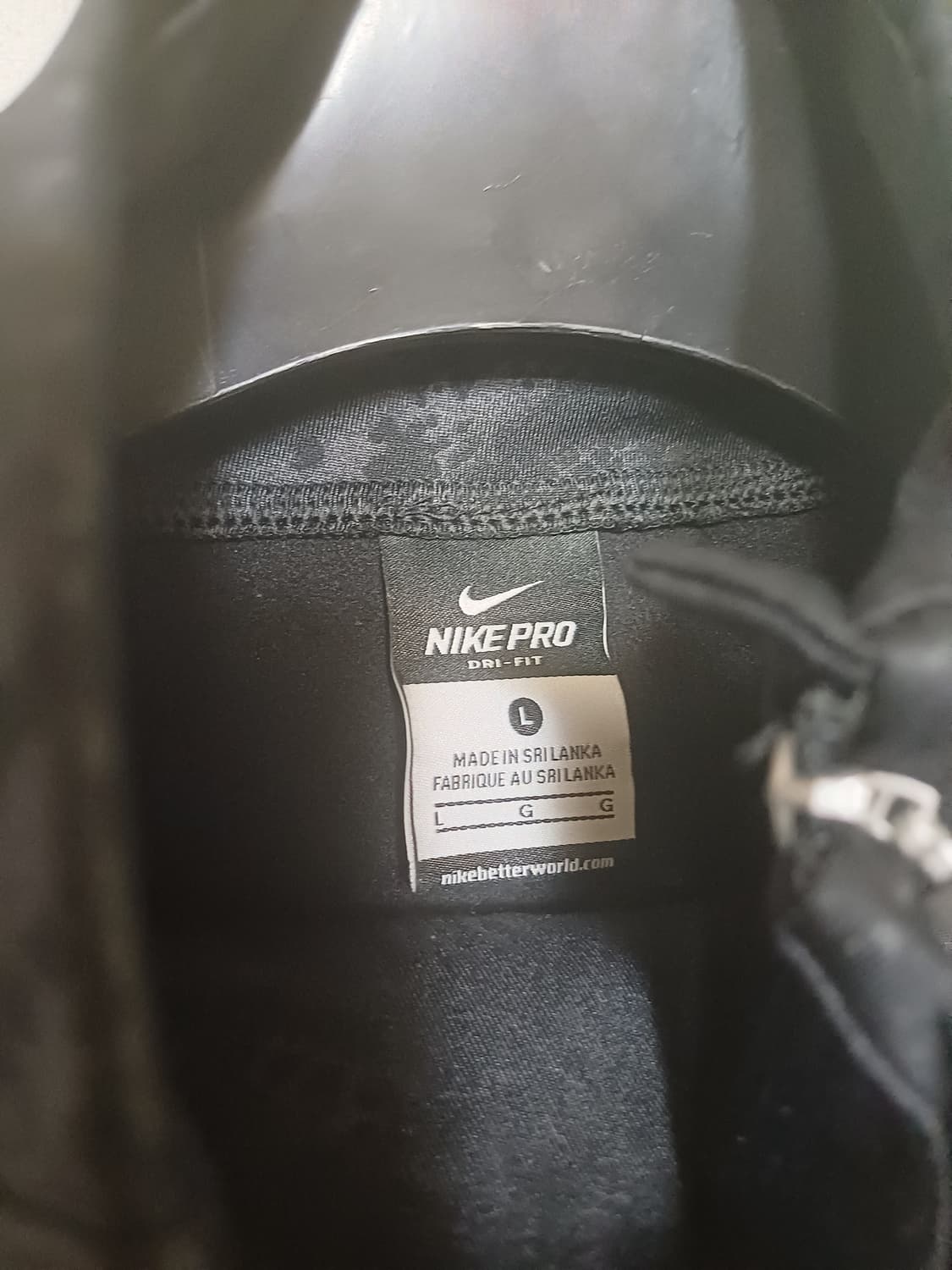 90)여/나이키 블랙 스네이크 패턴 기능성 긴팔 티셔츠 상품이미지5