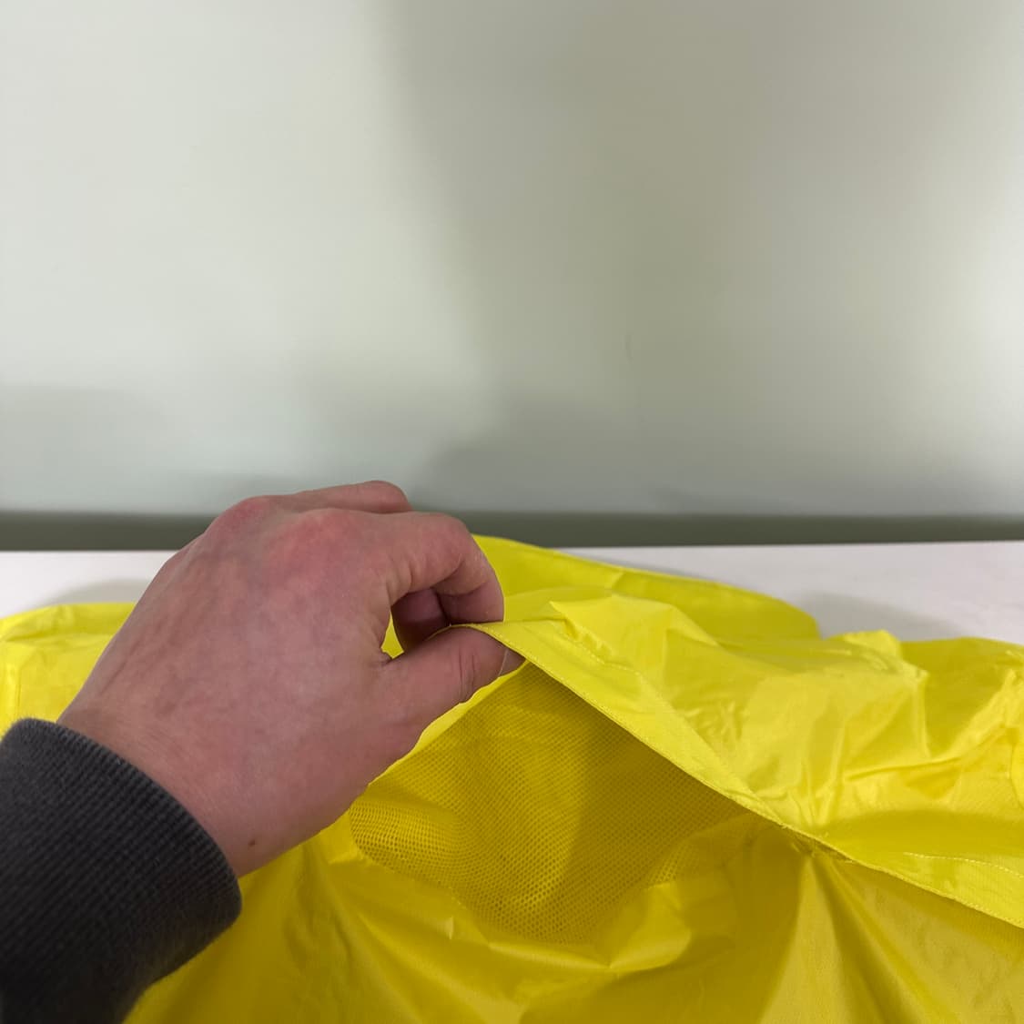 XL 험멜풋볼 엘로우 스카치로고 트레이닝 바막자켓 상품이미지6