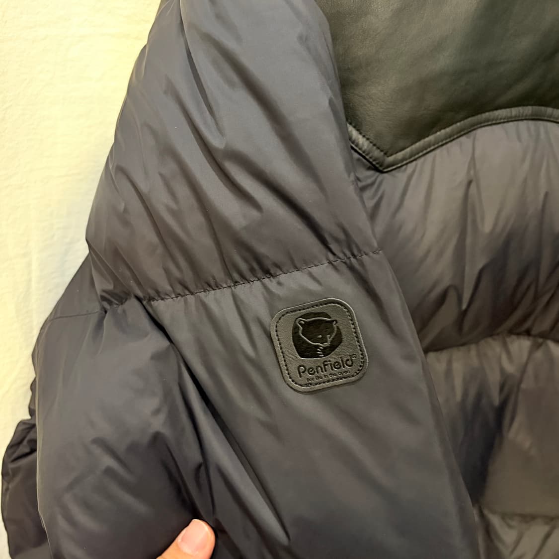 펜필드 락울 덕다운 패딩 점퍼 블랙XL 상품이미지5