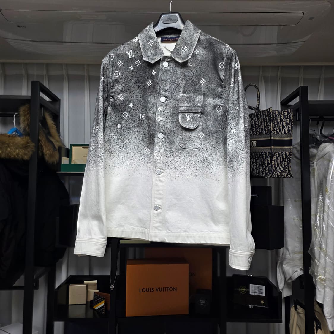 {클로젯}[M][풀구성]루이비통 워크웨어 데님 자켓 상품이미지1