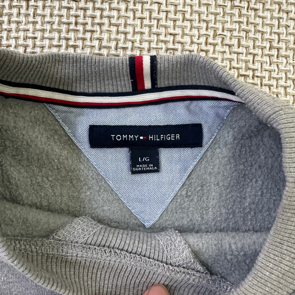 L/G 타미힐피거 맨투맨 0427D 상품이미지2