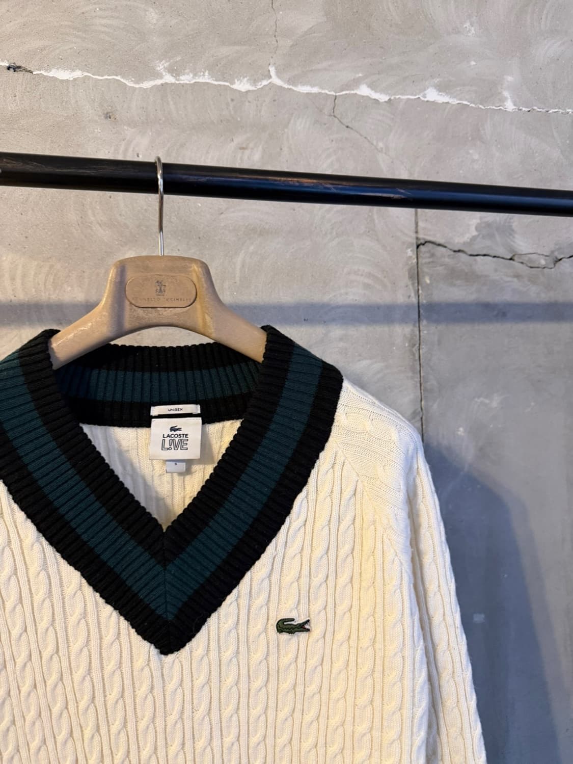 라코스테 셔틀랜드울 크리켓 니트 55~66 상품이미지4