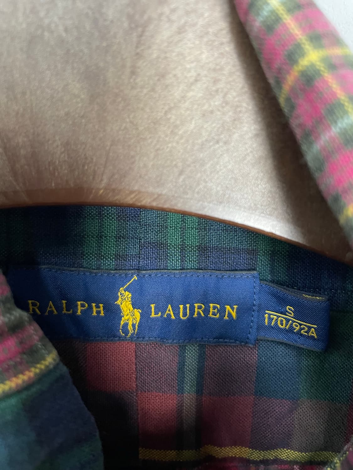 폴로 랄프로렌 패치워크 셔츠 H2209 상품이미지5