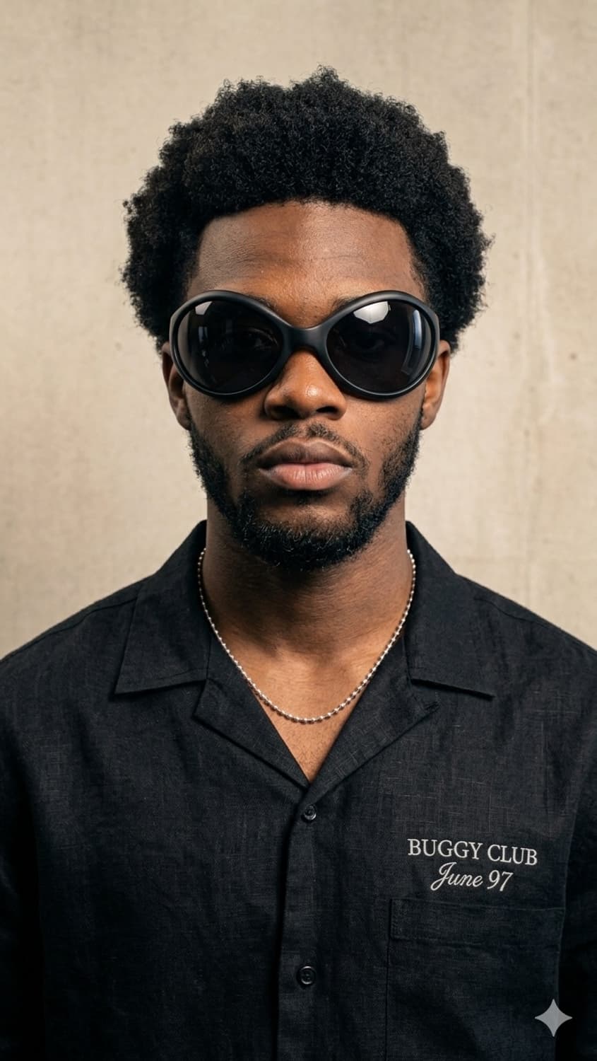 Global Eyeware 오버사이즈 무광 선글라스 상품이미지3