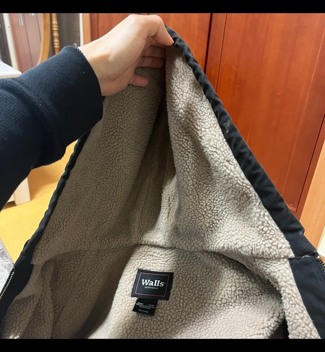 Walls 워크자켓 블랙 L사이즈 상품이미지8