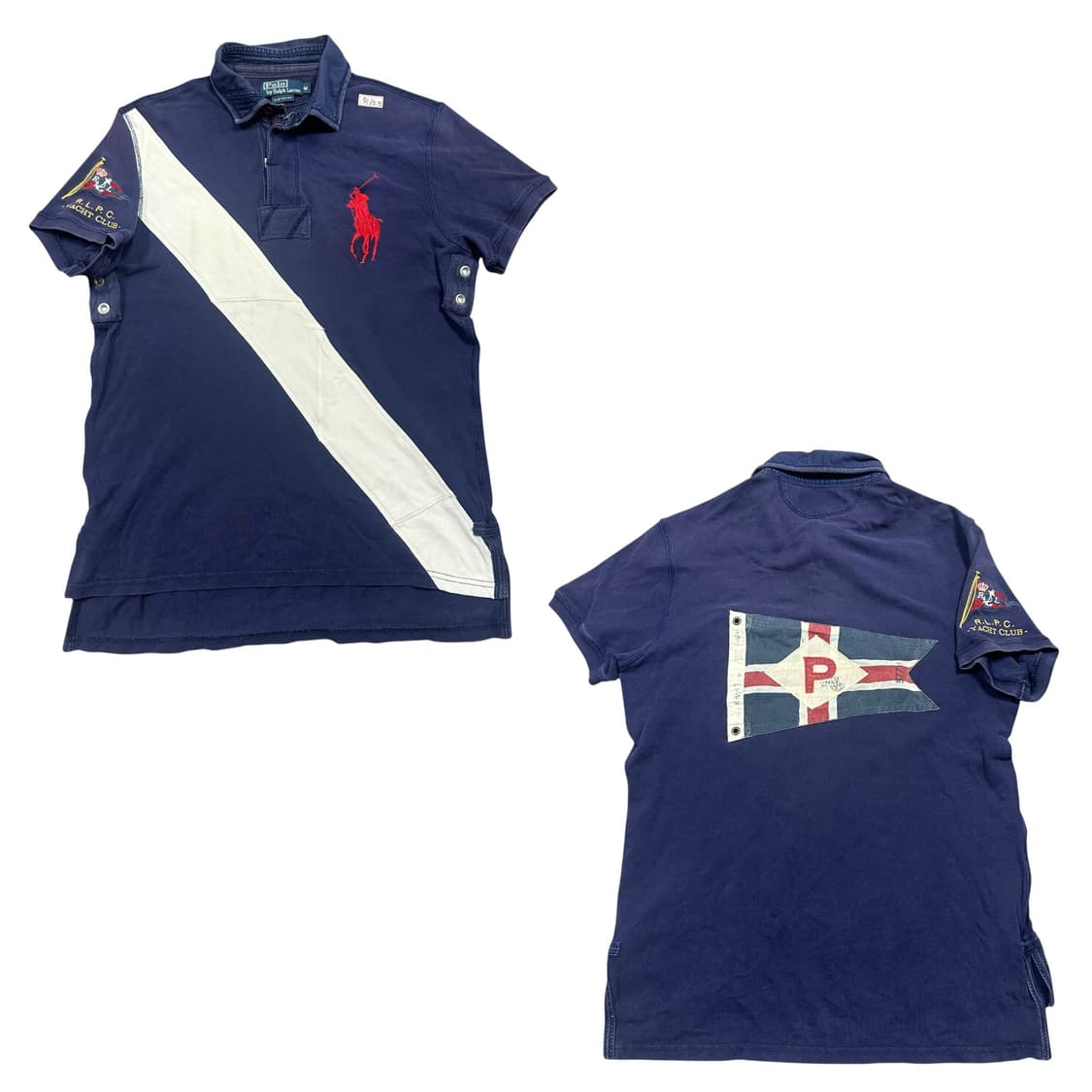 ✨ (바배) 폴로 랄프로렌 빅포니 영국 빅로고 럭비 카라 반팔티 상품이미지1