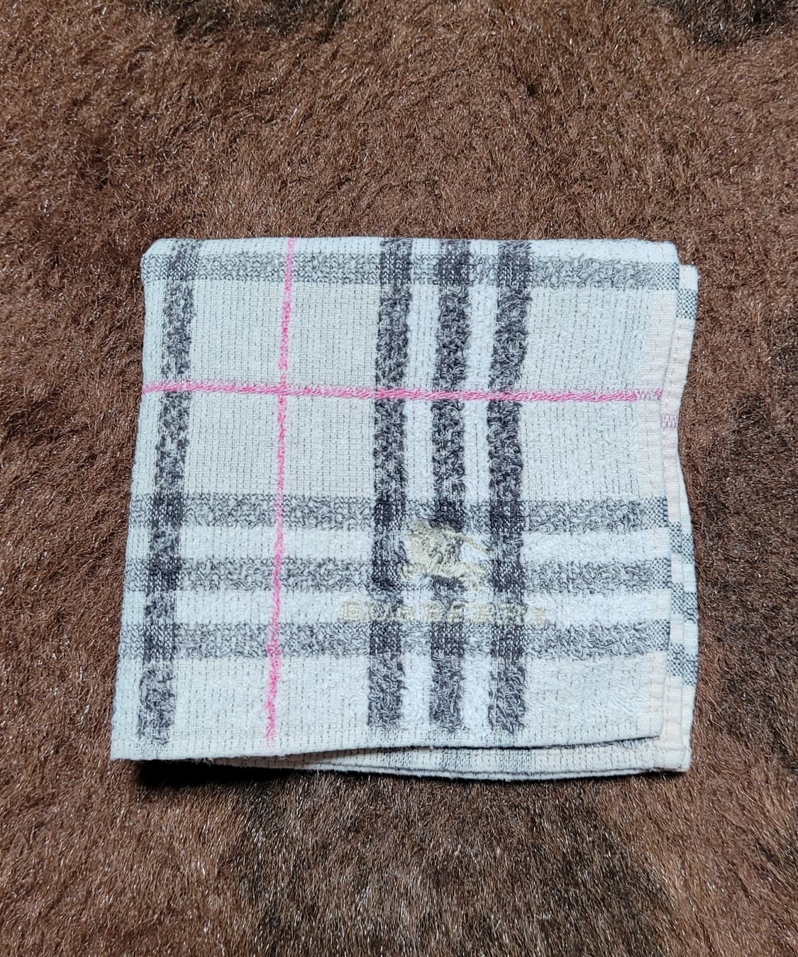 버버리 타올 손수건 (소형: 23*23) 상품이미지4