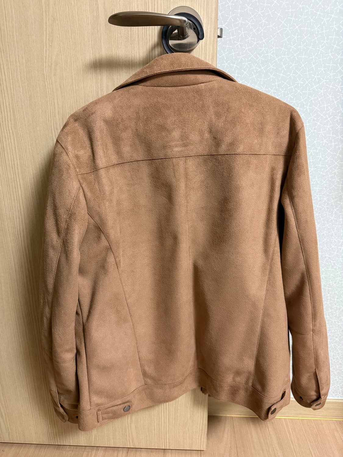US n them 스웨이드 자켓 BR BROWN 100 상품이미지2