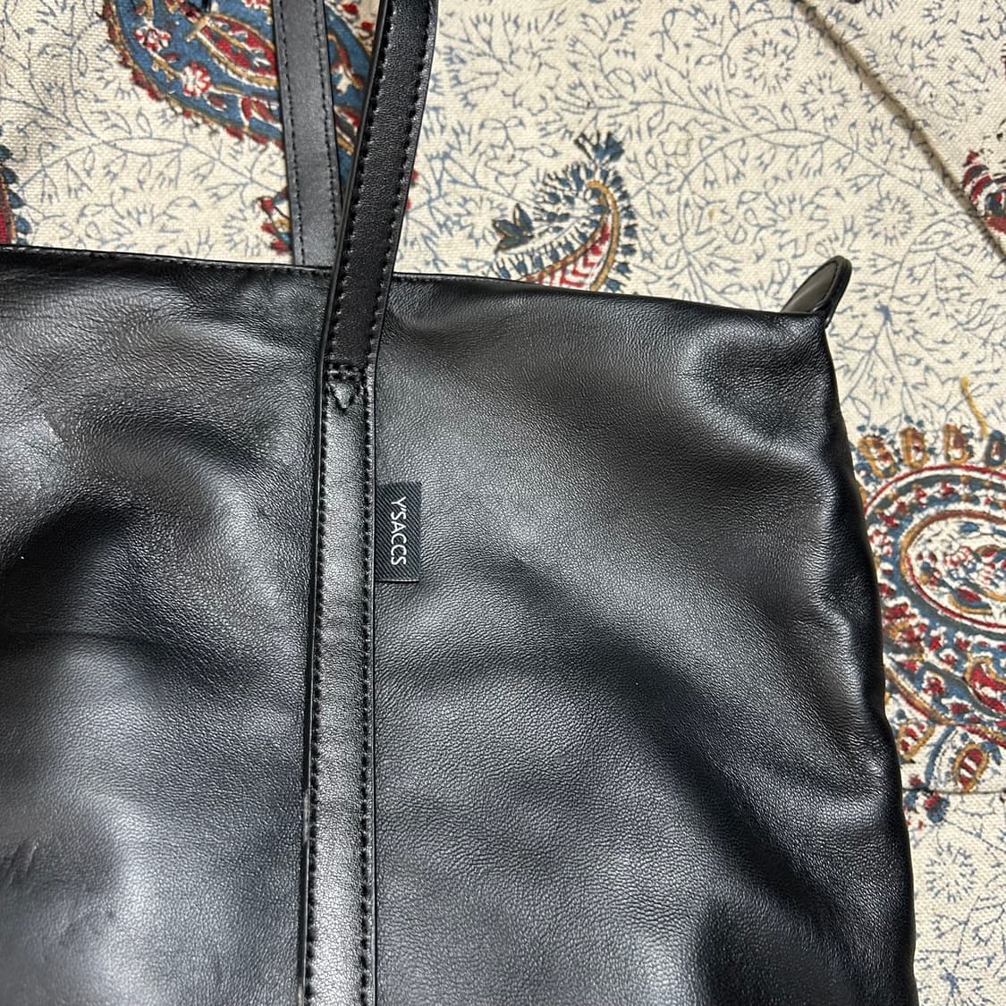 요지 야마모토 YSACCS 램스킨 토트백  상품이미지2