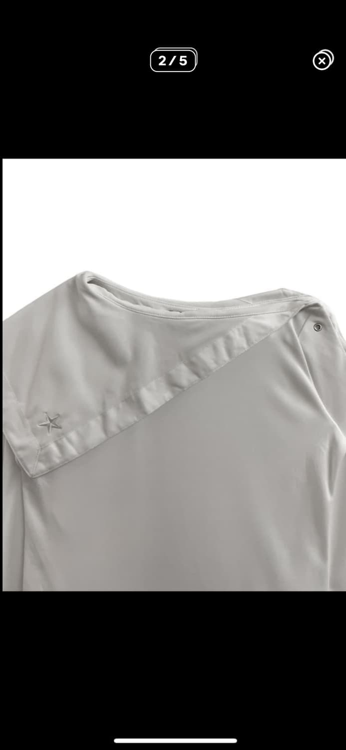 장폴고티에 숄더버튼 블라우스  상품이미지2