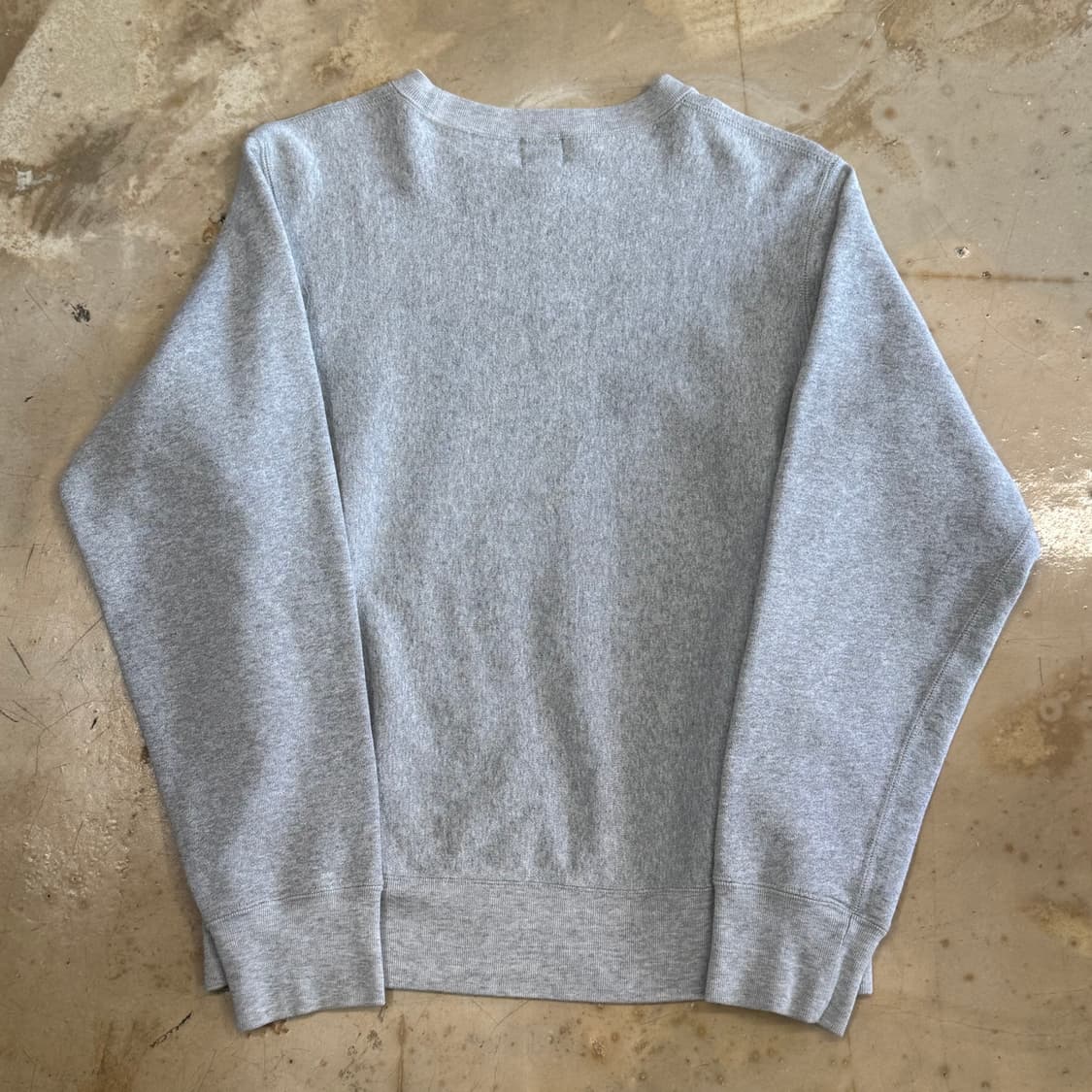 XS 베이프 빅로고 그레이 맨투맨 상품이미지3