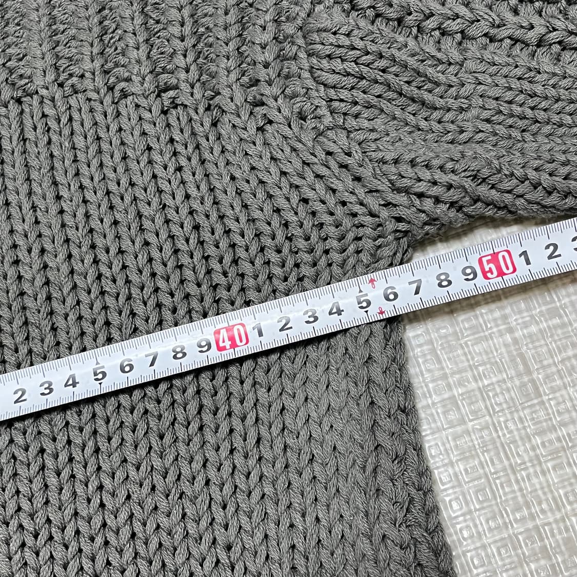 마뗑킴 그레이 니트 free 상품이미지5