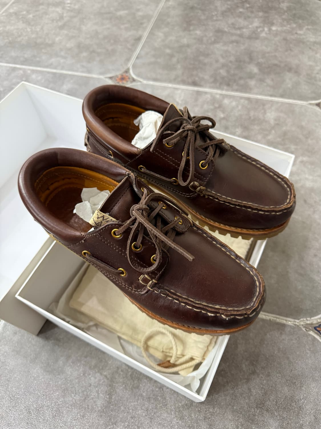 비즈빔23ss Wallace Deck 월레스 덱 보트 슈즈 상품이미지1