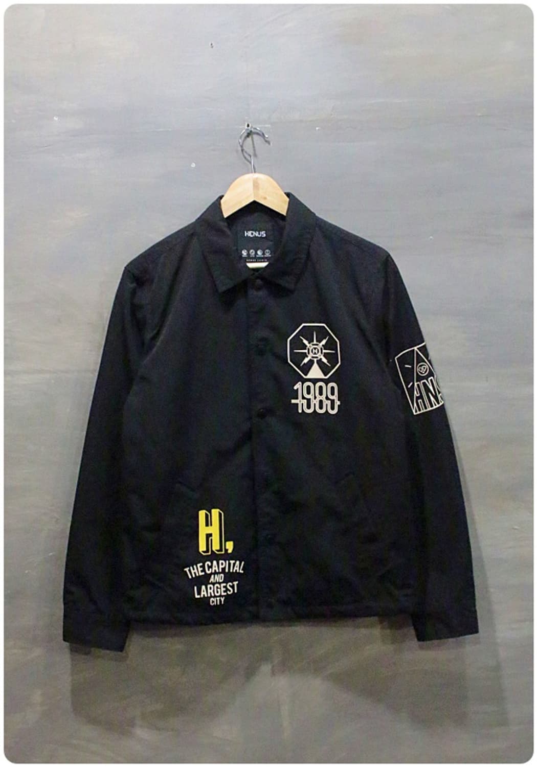 헨어스 에드윈 프린팅 코치 자켓 95 상품이미지2