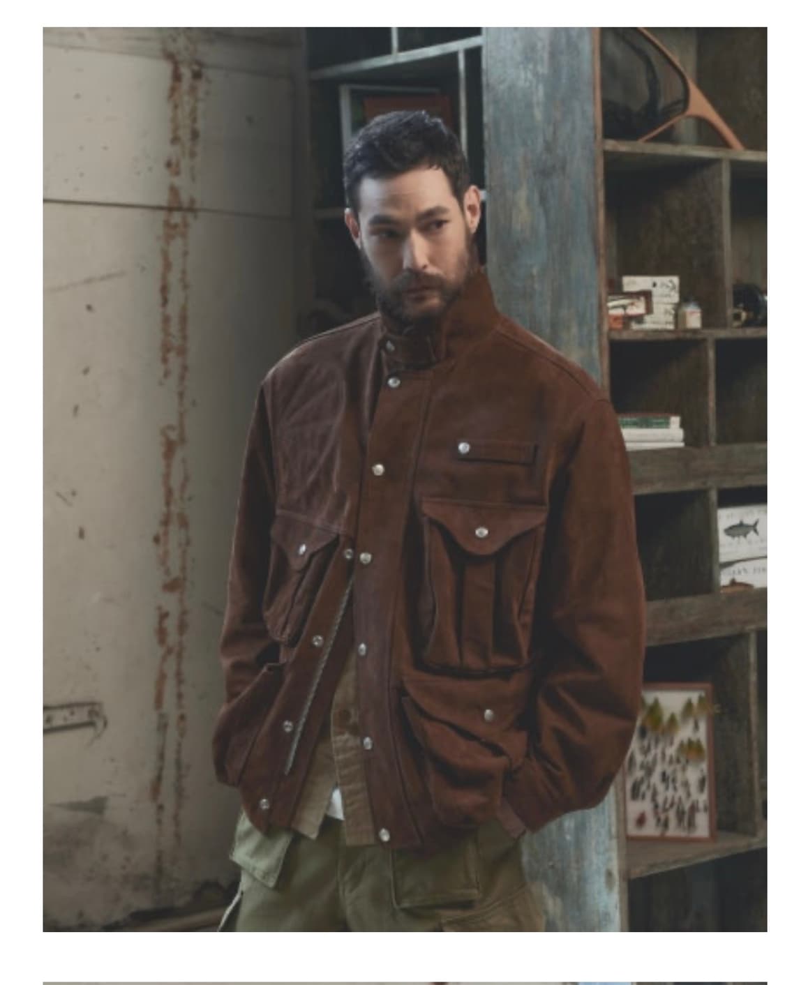 [스펙테이터]헌팅 자켓 _고트스킨 (S) 상품이미지2