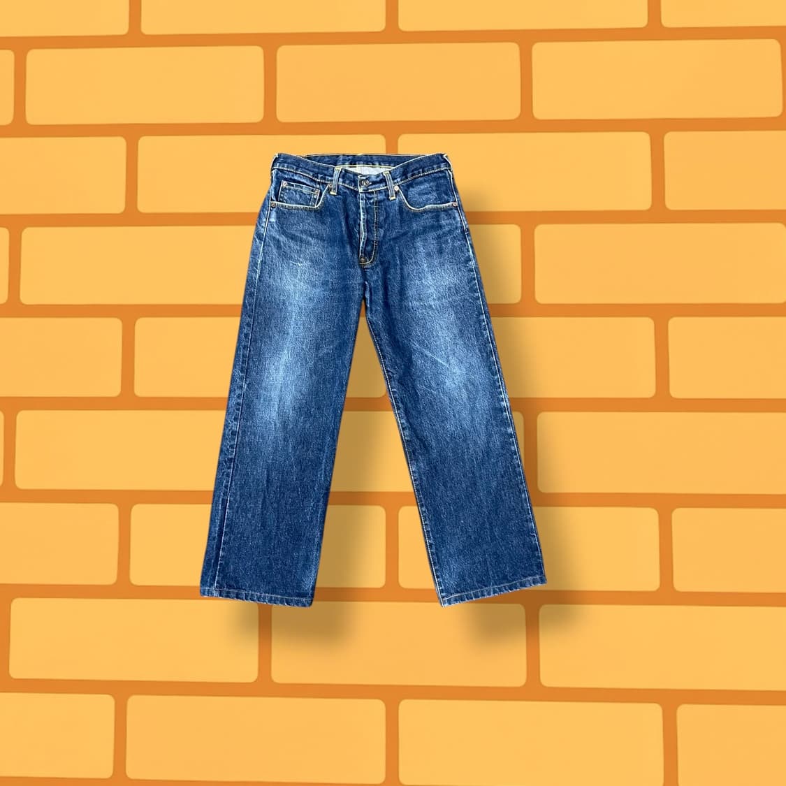 에비수 리버스 사이드 신치백 데님 팬츠 (32) 상품이미지4