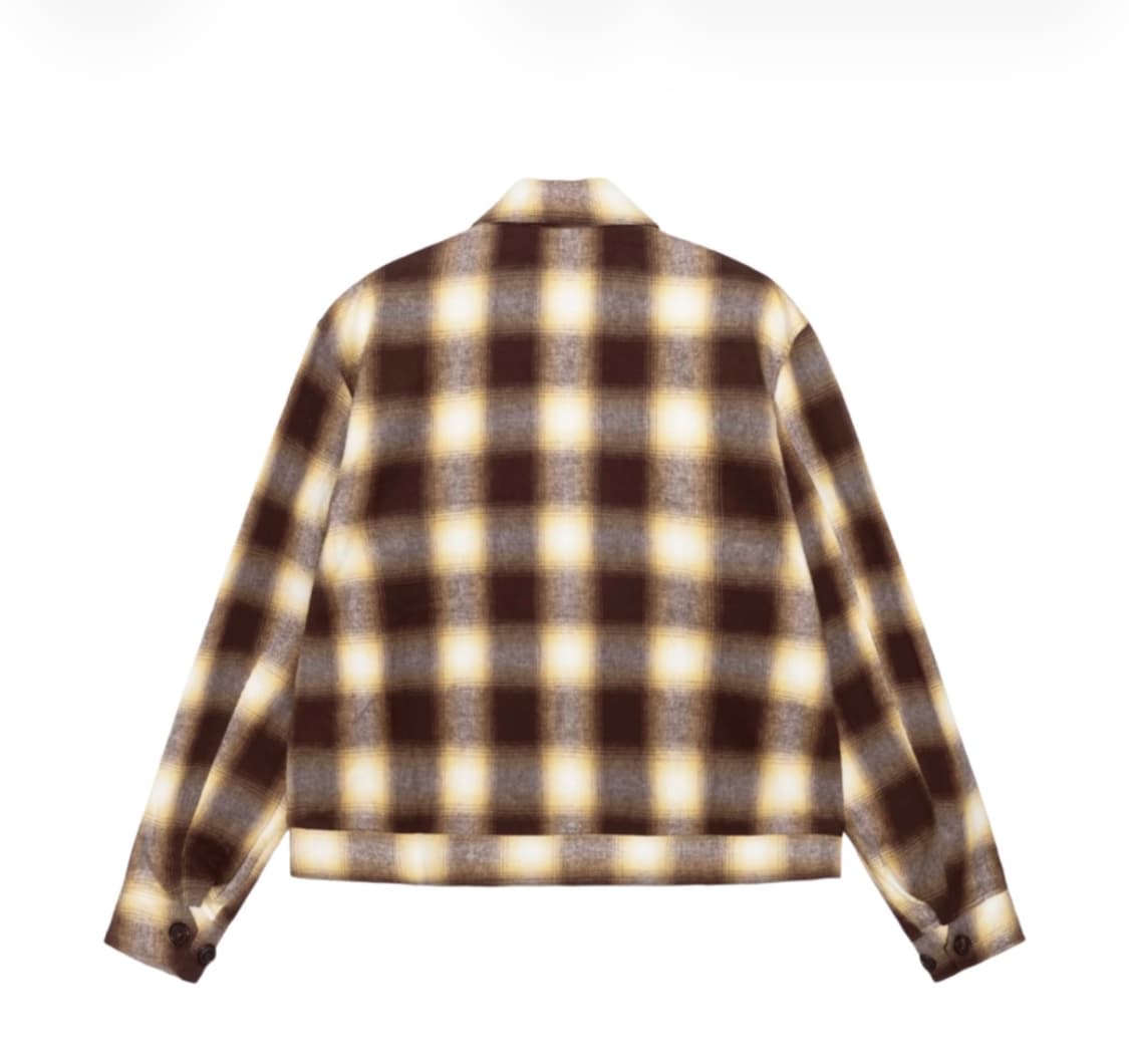 스투시 x 아워레가시 워크샵 블루종 자켓 플란넬 네브래스카 플란넬 플레이 상품이미지2