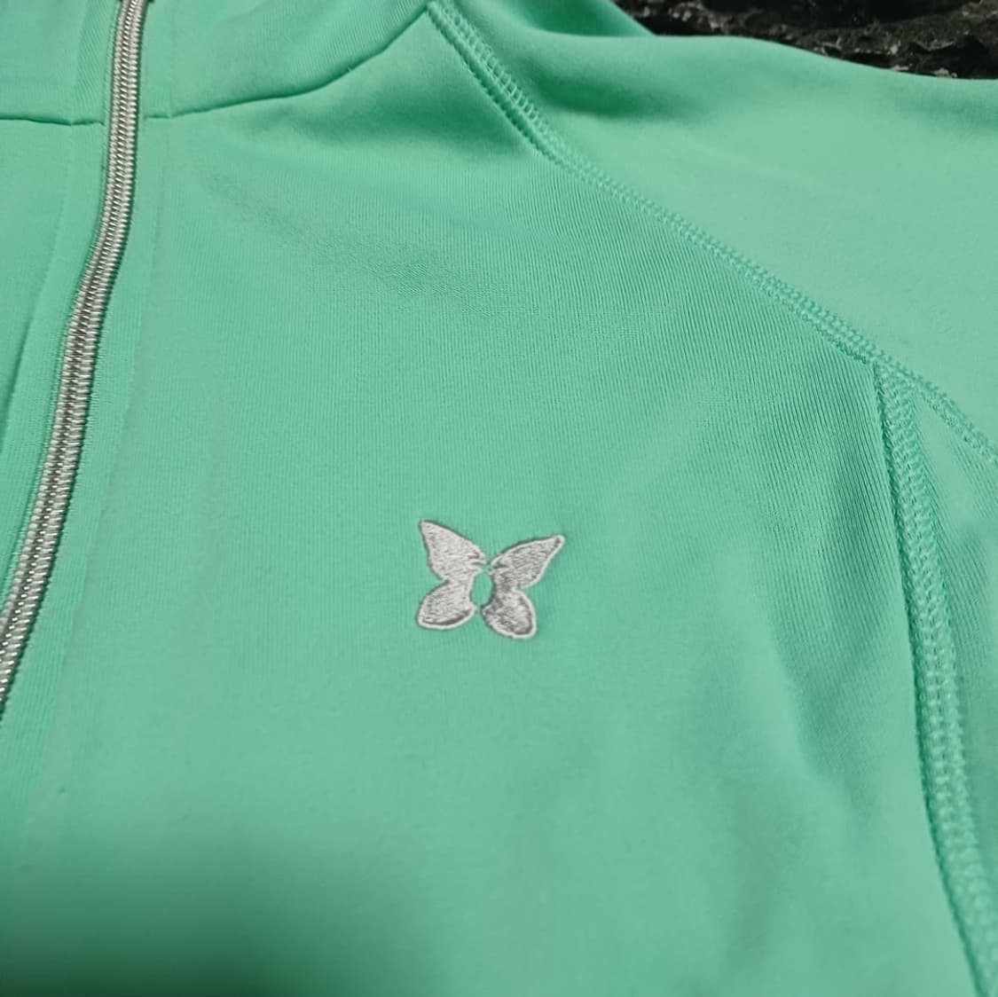 Polo 폴로 골프 스키니핏 민트 후드집업 상품이미지3