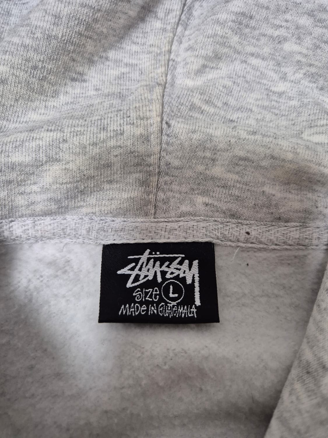 [L] 스투시 베이직 후드 애쉬 헤더 2021 상품이미지5