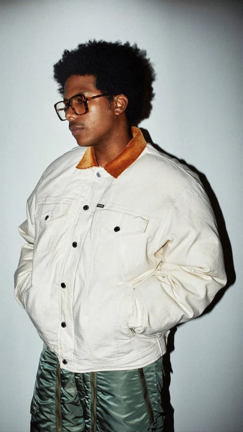 슈프림 쇼트 덕다운 패딩 L 상품이미지5