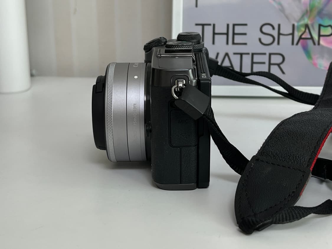 캐논 미러리스 EOS M6 + 렌즈3개+ 렌즈어답터 상품이미지4