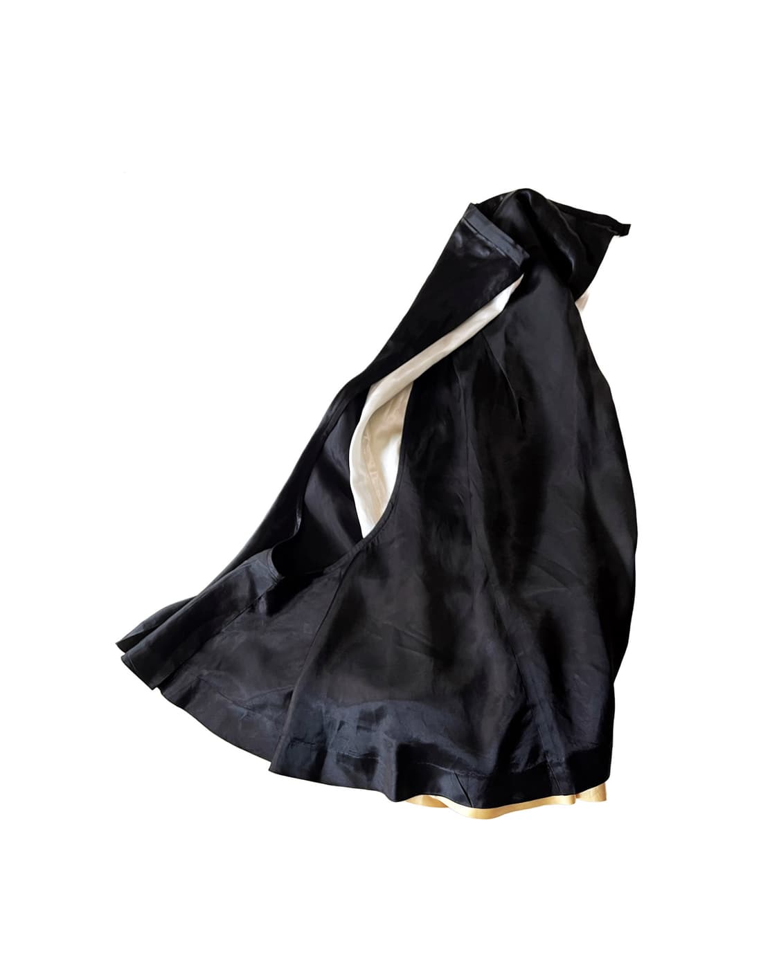 TOGA layered satin flared skirt 상품이미지2