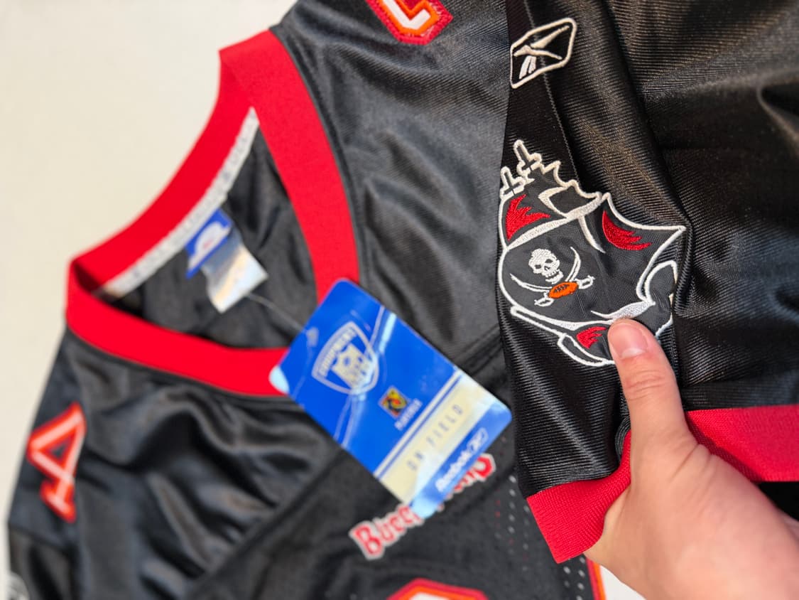 리복 NFL 탐파베이 미식축구 블록코어 유니폼 블랙 상품이미지2