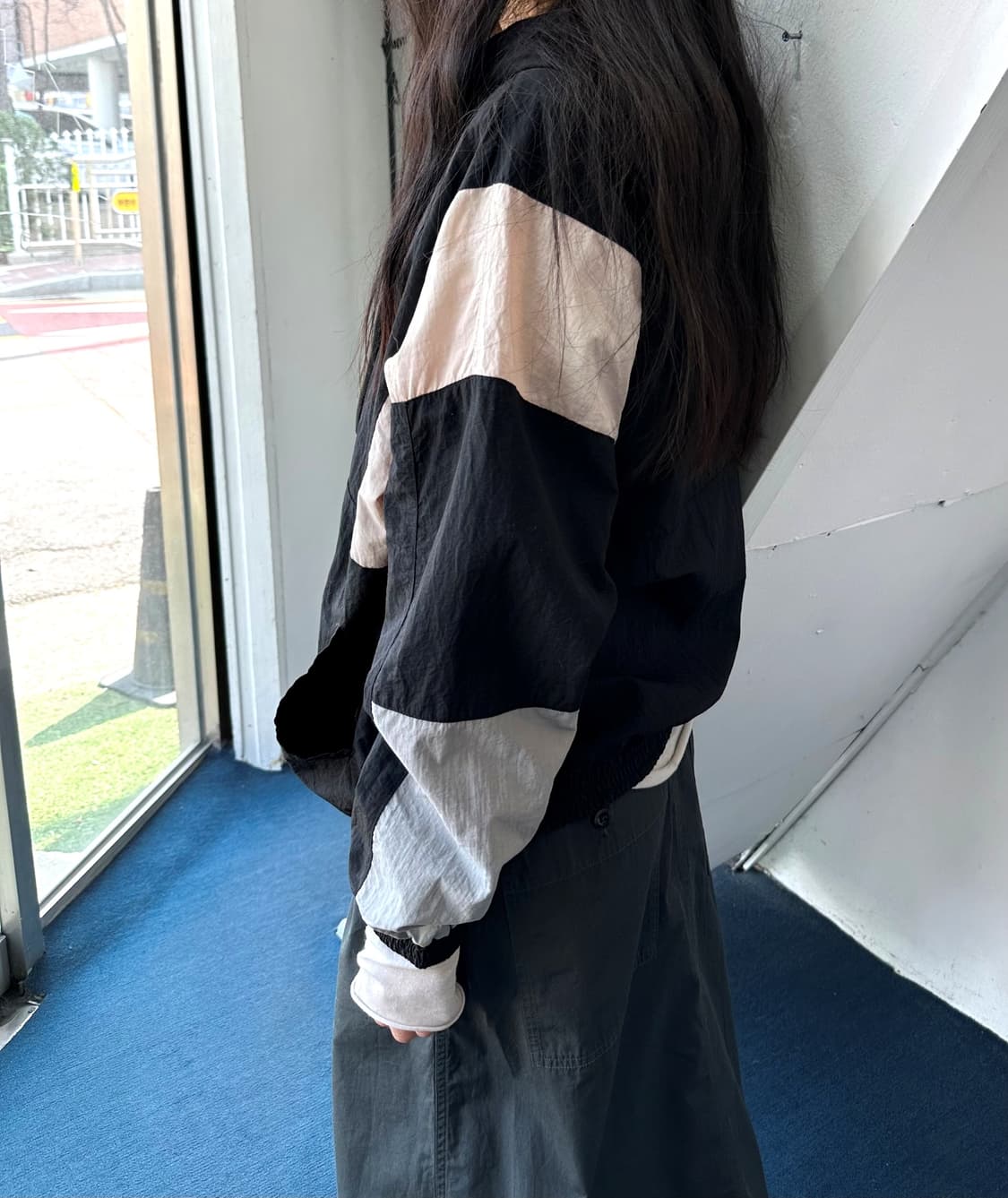 Light shell washed nylon easy parka 상품이미지9