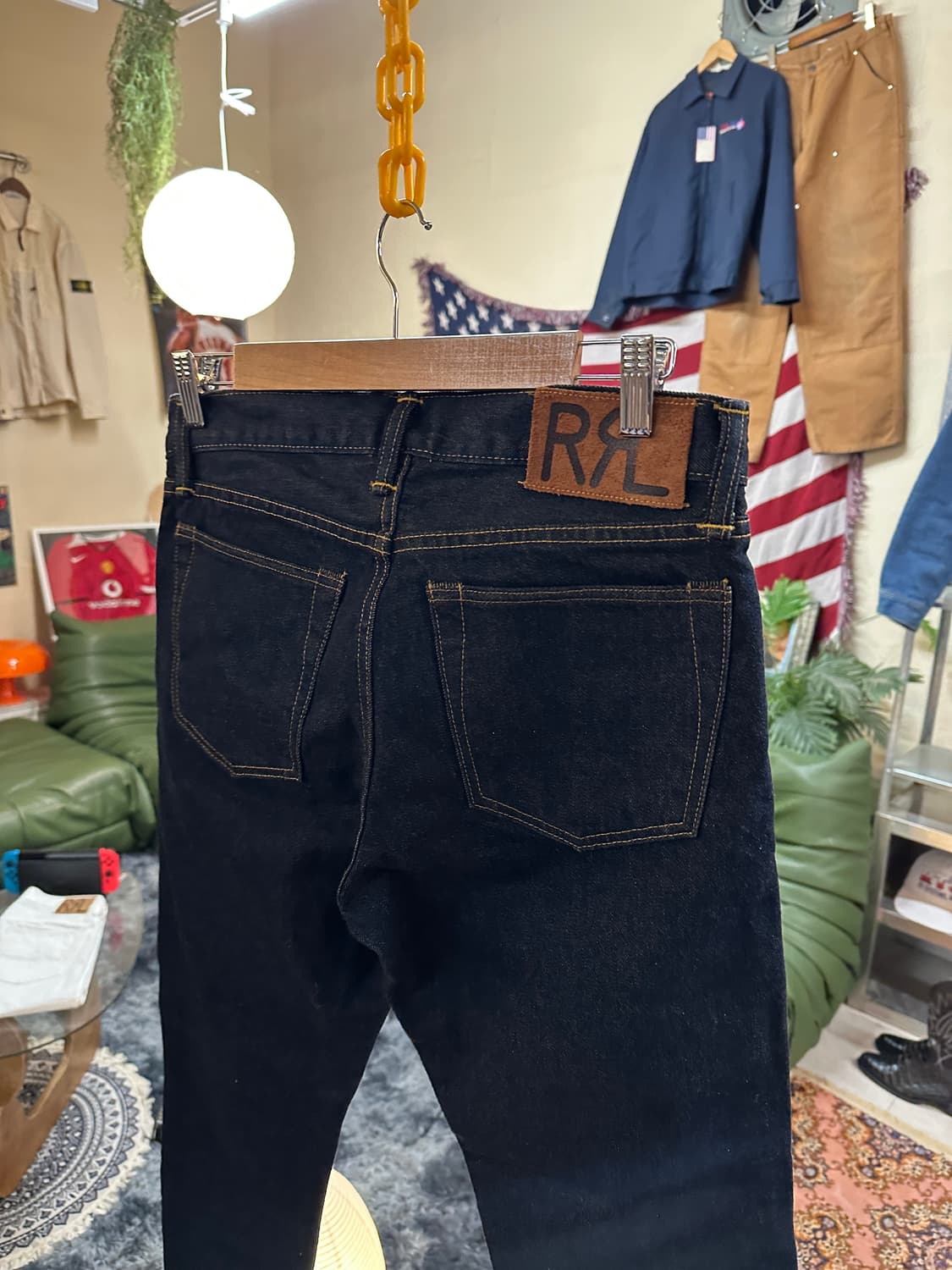 더블알엘 셀비지 데님 상품이미지4