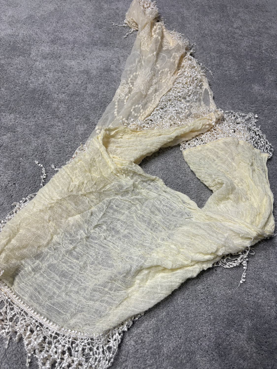 Vintage morigirl fairy-grunge scarf 상품이미지3