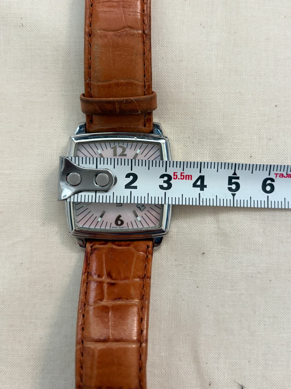 포체(FOCE) 클래식 사각 쿼츠 시계 (F421GSL) 상품이미지7