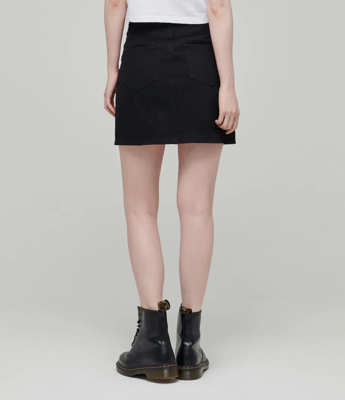 무신사 스탠다드 미니 스커트 블랙 상품이미지2