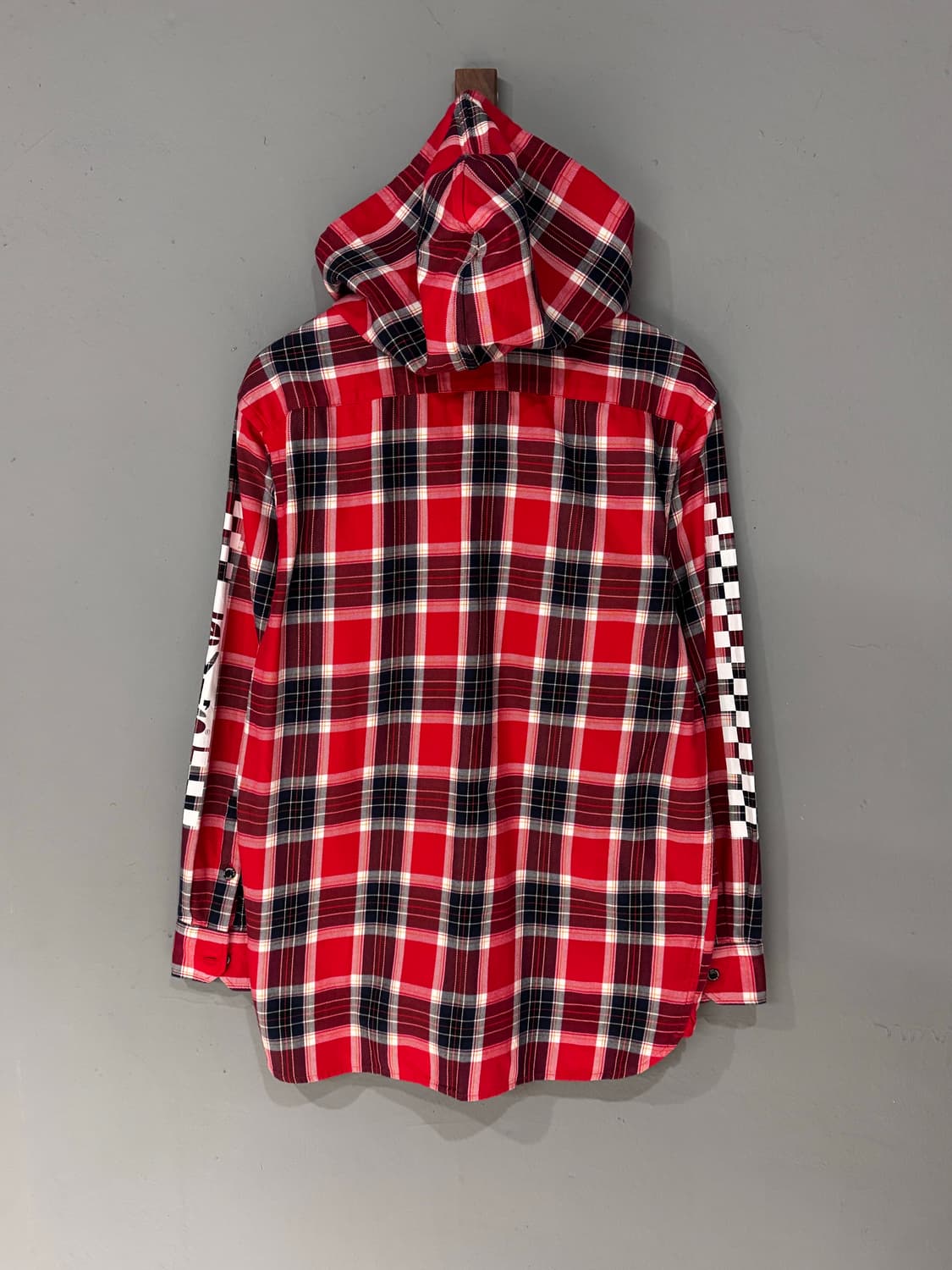 리바이스 체크패턴 투포켓 후드셔츠  상품이미지5