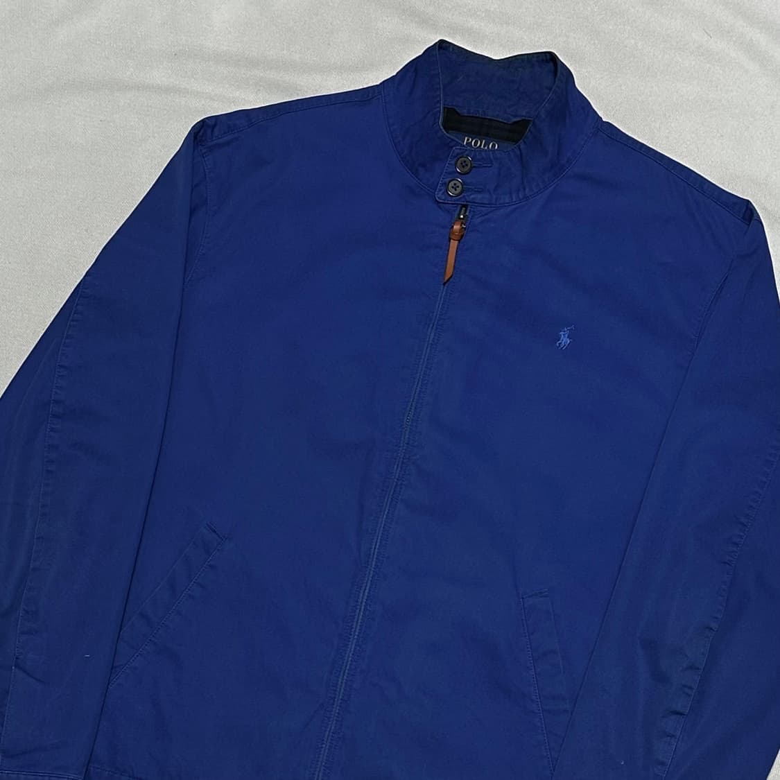 M 폴로랄프로렌 블루 트윌코튼 베이포트 자켓 상품이미지1