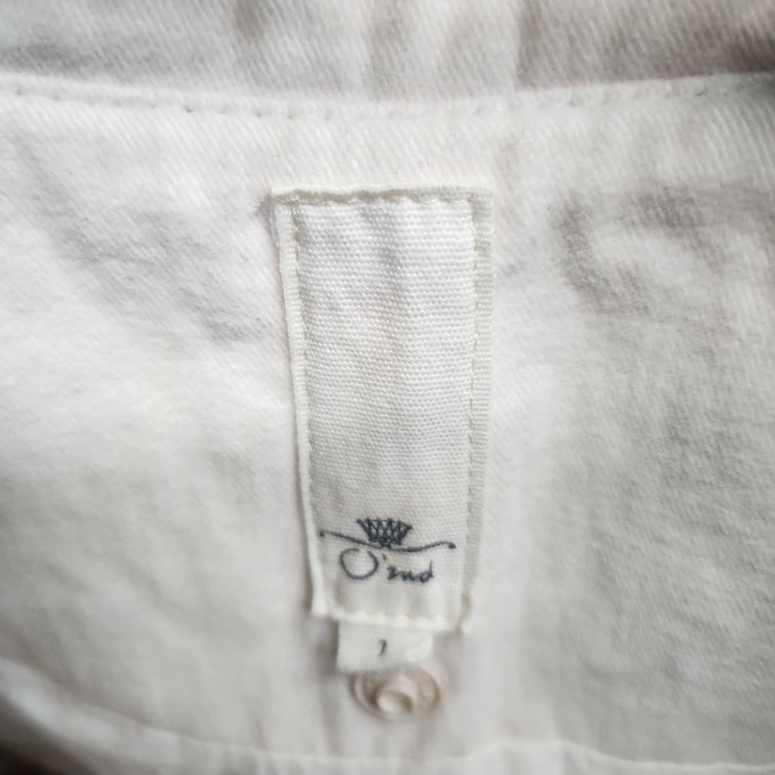 오즈세컨 플라워 자수 프릴 자켓 1(S) 상품이미지5