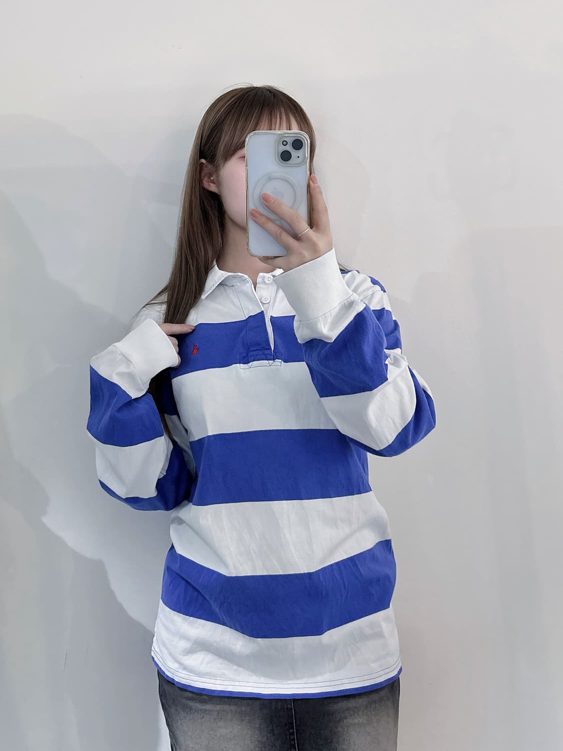 폴로랄프로렌 레드포니 스트라이프 럭비티 상품이미지2