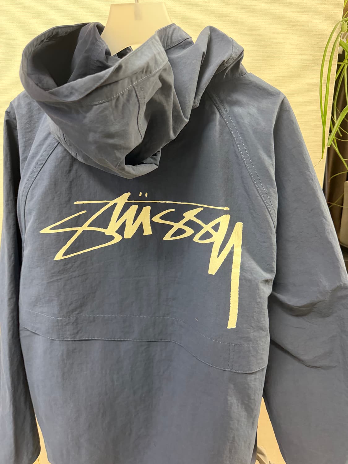 스투시 나일론 비치 쉘 자켓 (네이비) 상품이미지6