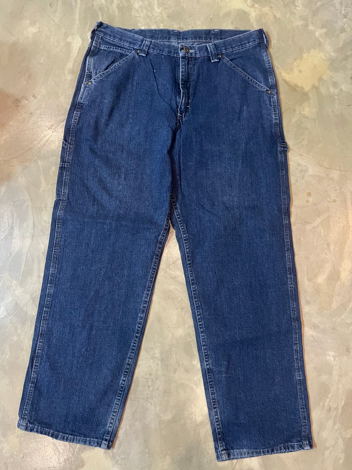 90~00s 빈티지 Lee Dungarees 카펜터 데님 36x32 상품이미지2