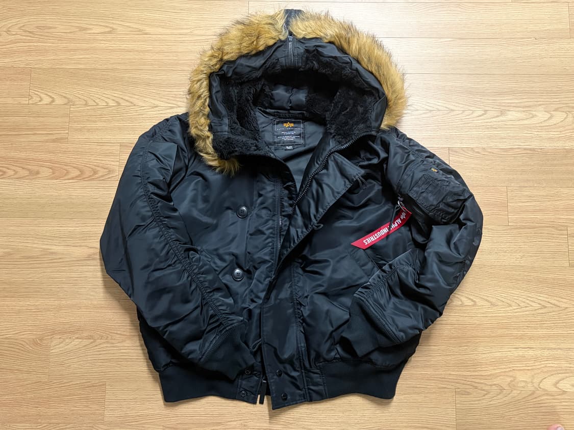 알파인더스트리 N-2B  블랙 XXL 상품이미지1