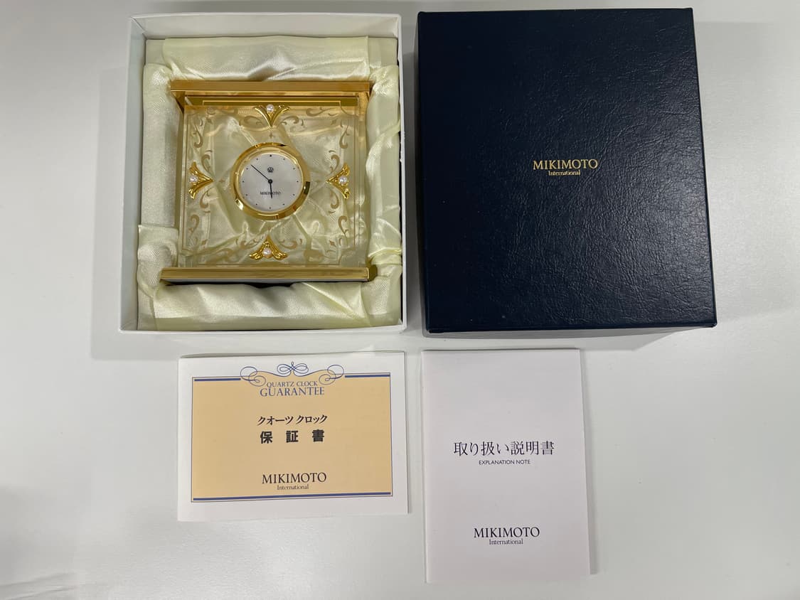 미키모토 펄 진주 탁상시계 MIKIMOTO 3번 상품이미지8