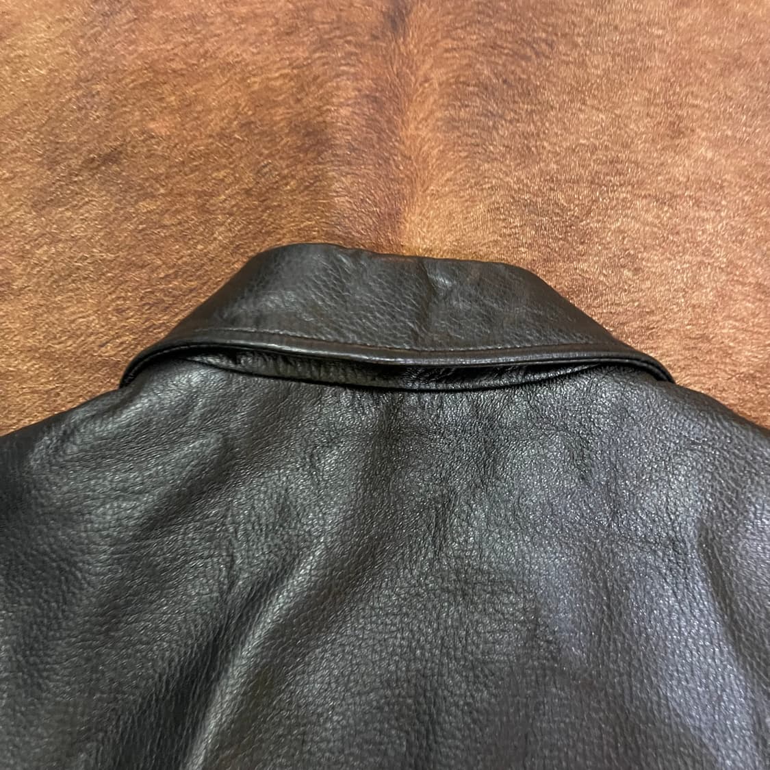 Vintage THE HUNT leather jacket 상품이미지10