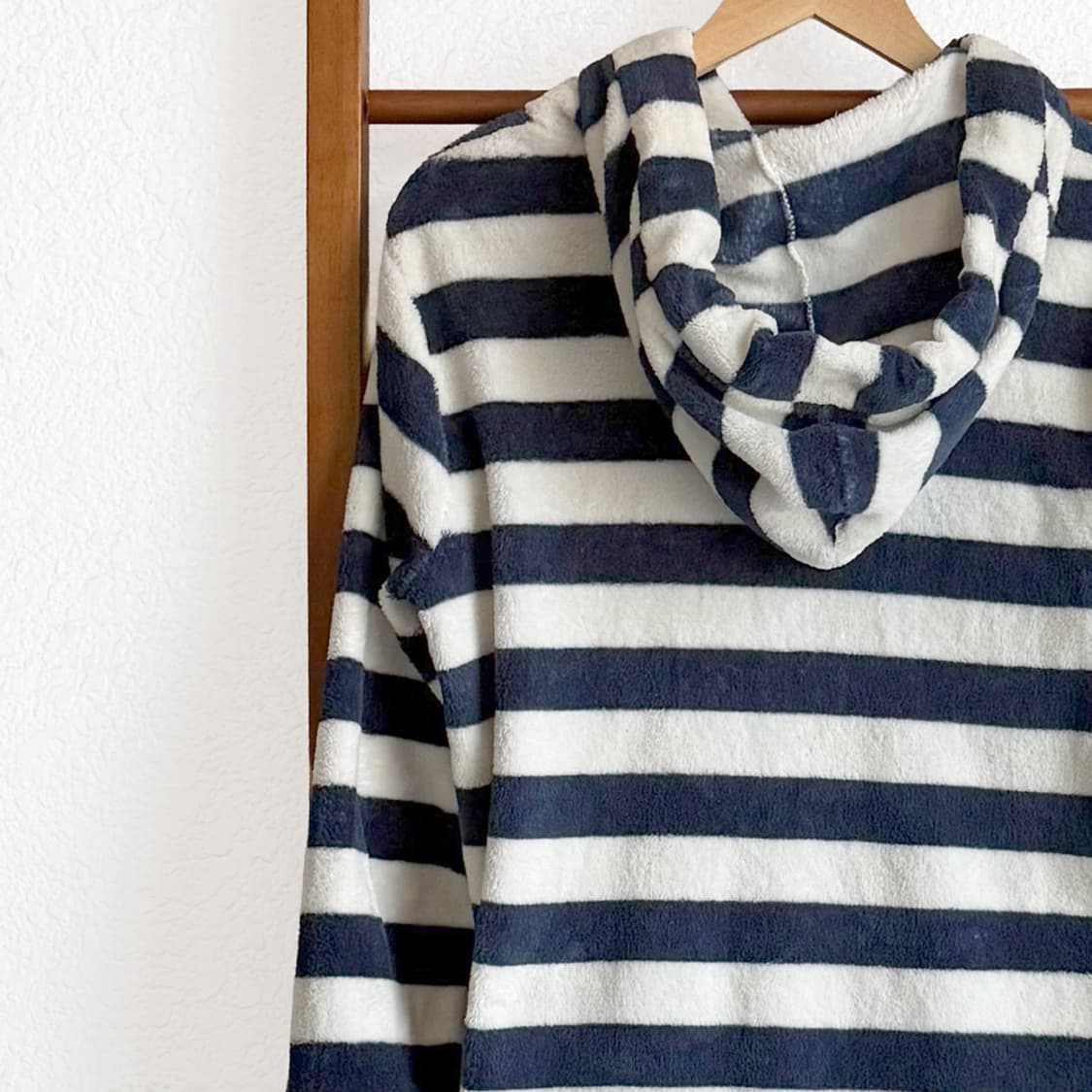 마을 산책 스트라이프 후드 집업 상품이미지9