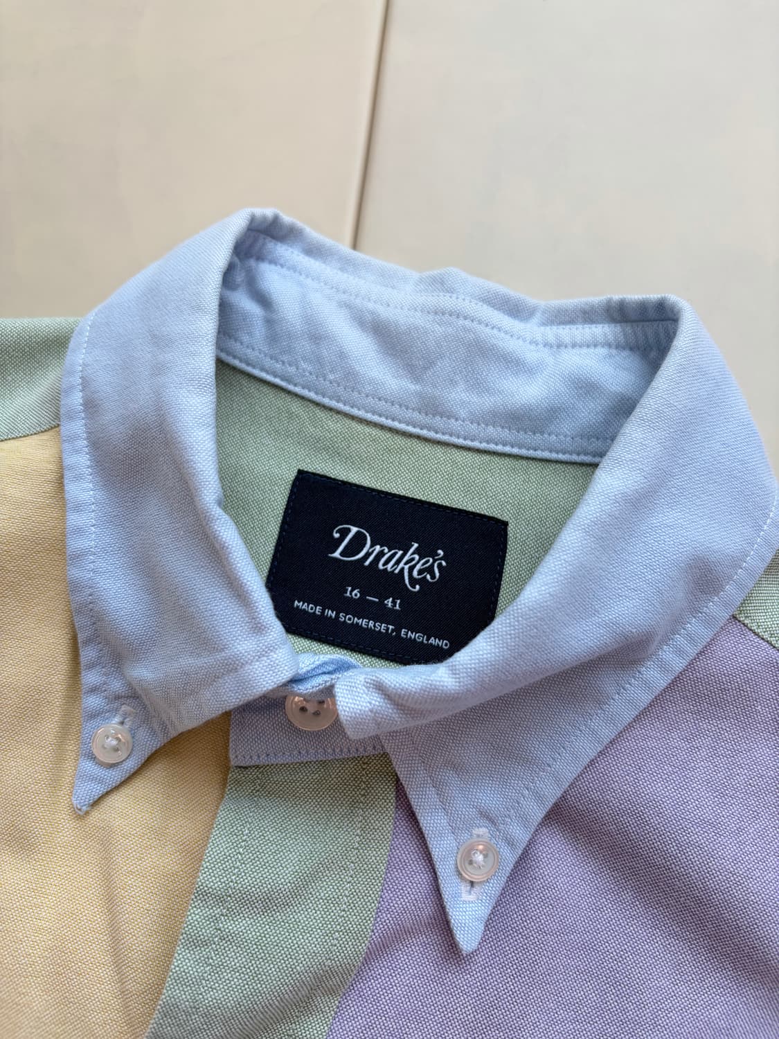 드레익스 코튼 옥스포드 펀셔츠 16-41(100-105) 상품이미지2