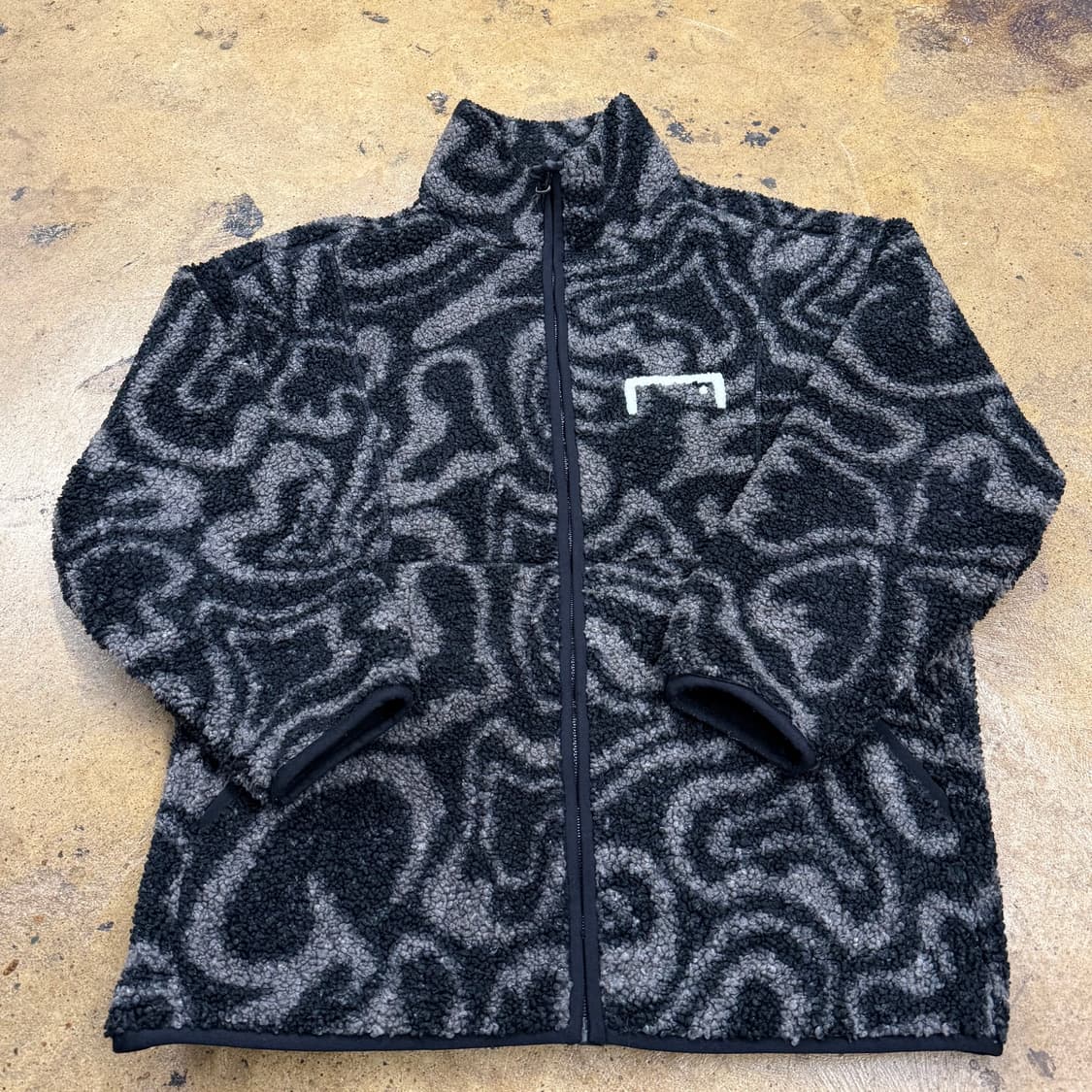 [정품/XS] 골스튜디오 패턴 플리스 집업 b8 상품이미지2