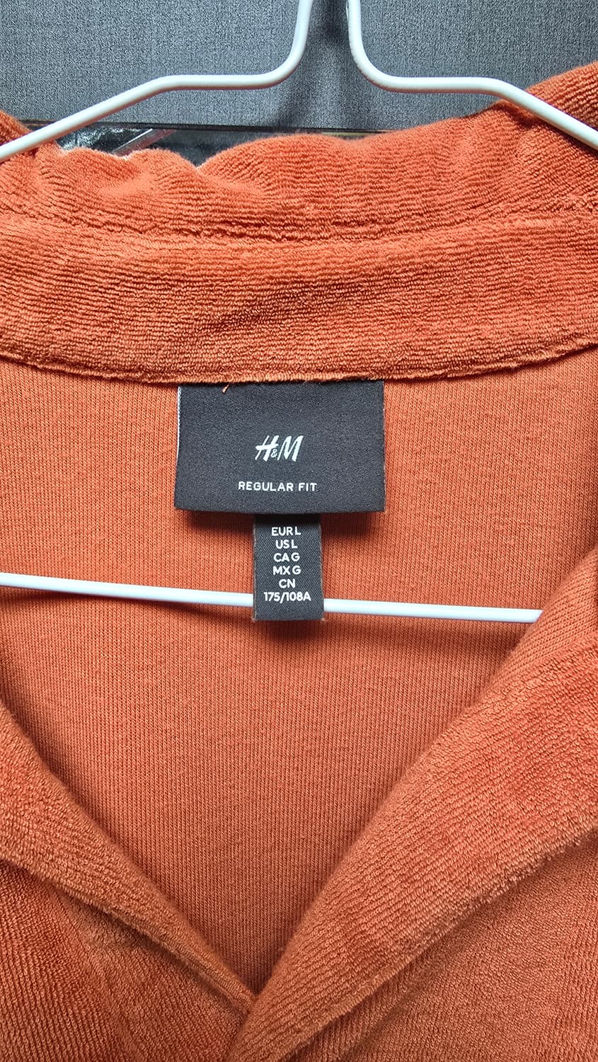 H&M 수건소재 카라티(테리소재) 상품이미지2
