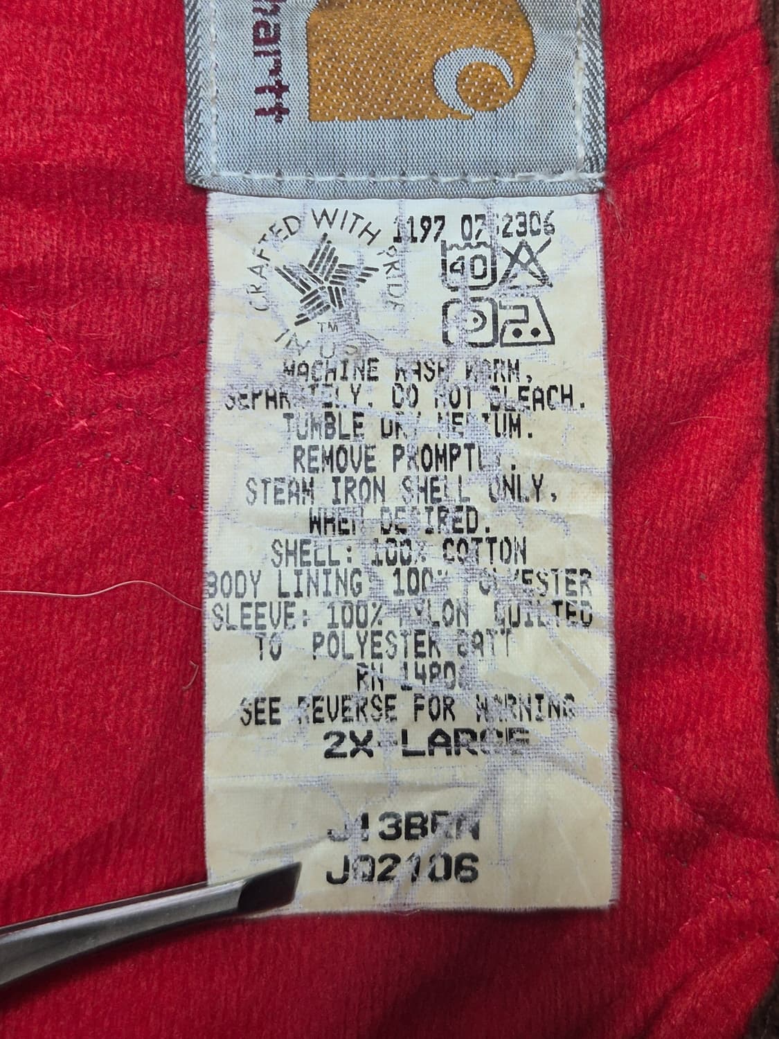 [XXL] 90s US Made 칼하트 산타페  -262 상품이미지4