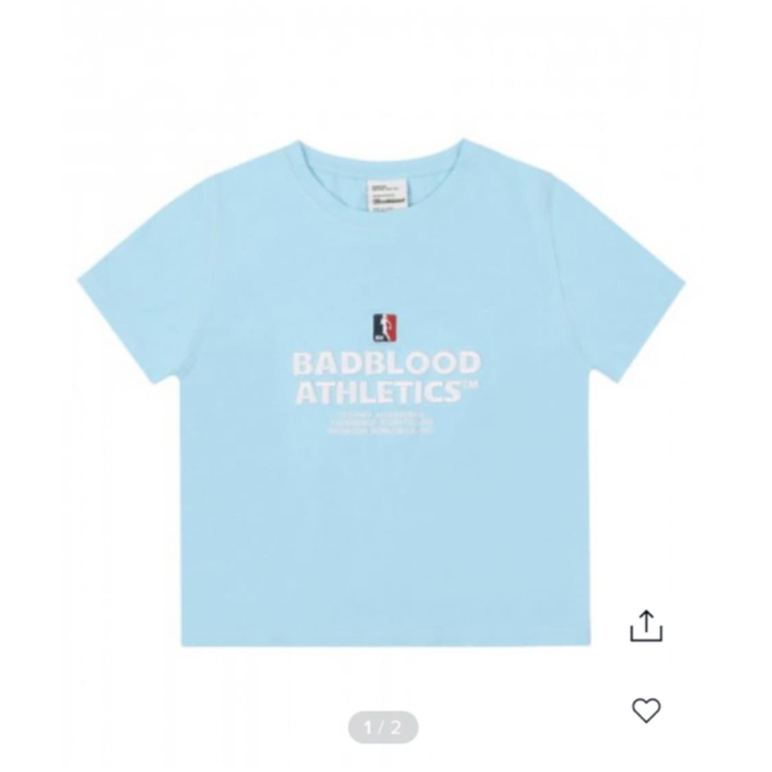 배드블러드 크롭티 상품이미지1