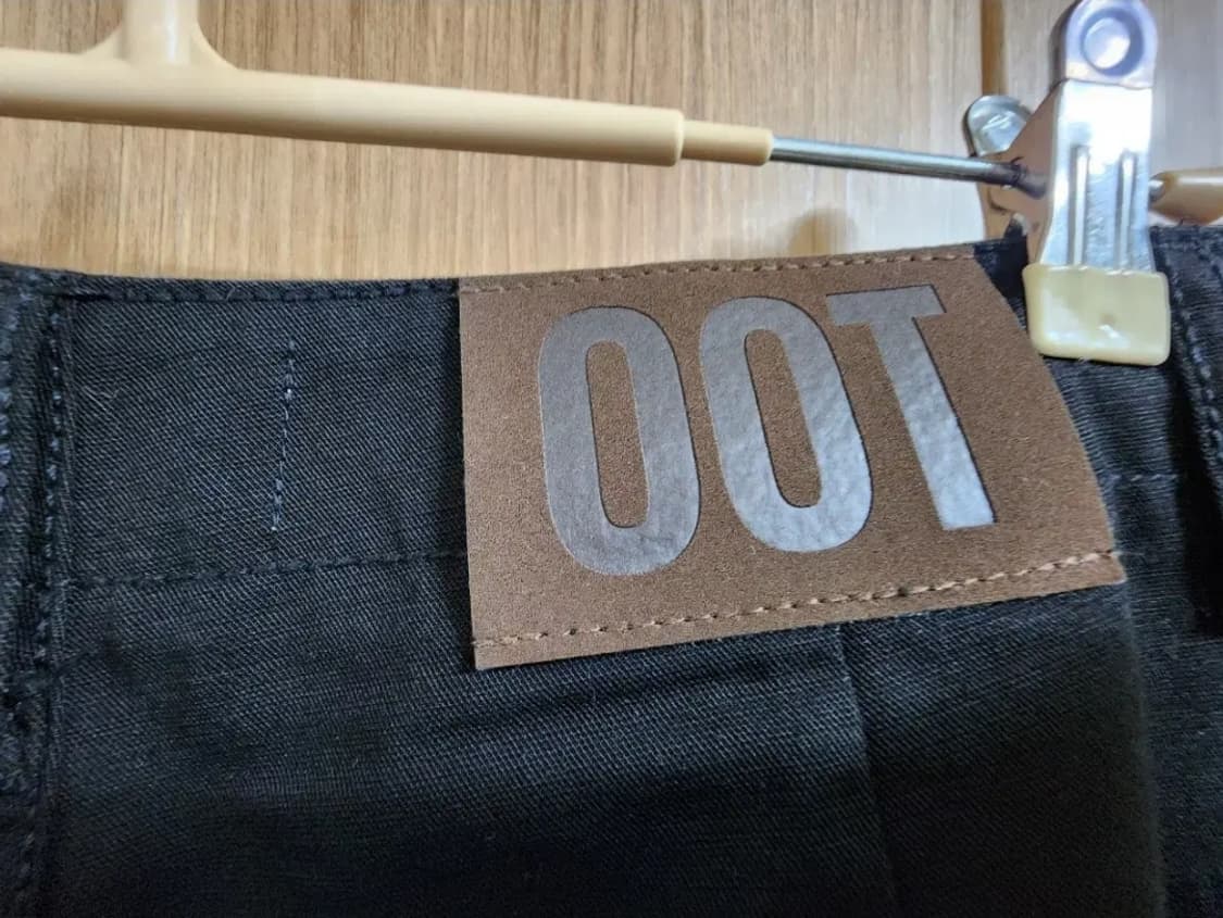 (M)여성 OOT 와이드 카고 팬츠 블랙 상품이미지4