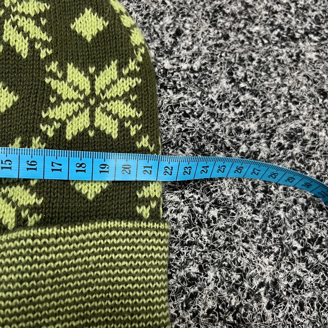 빈티지 울 니트 비니  상품이미지4