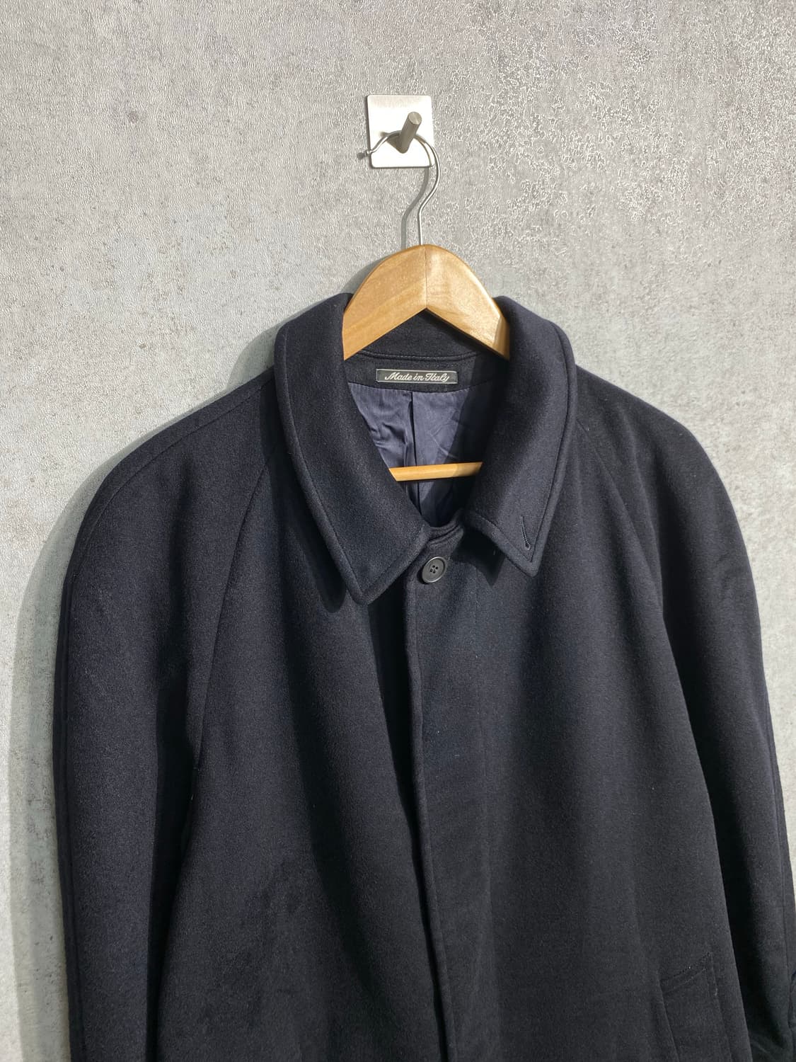 [50] 90s 조르지오 아르마니 이태리 메이드 퓨어 캐시미어 코트 상품이미지2